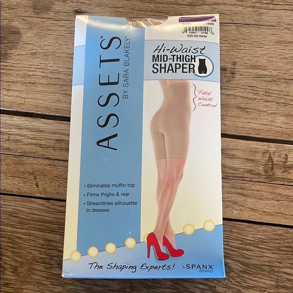 Assets by Sara Blakely Hi-Waist Mid-Thigh Shaper